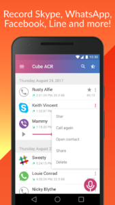 تحميل برنامج تسجيل المكالمات Cube ACR تحديث جديد 2024 آخر إصدار 2