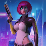 cyberpunk hero epic roguelike