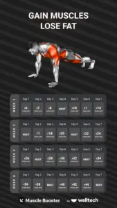 Workout Planner Muscle Booster 1