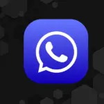 Blue WhatsApp